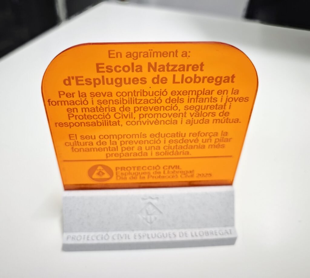 Reconeixement per la tasca exemplar en prevenció i Protecció Civil