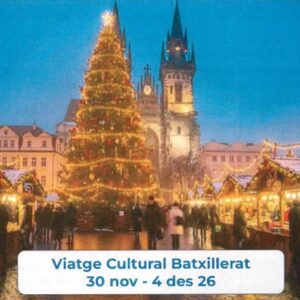 Viatge Batxillerat (1r pagament) fins 12/10/26